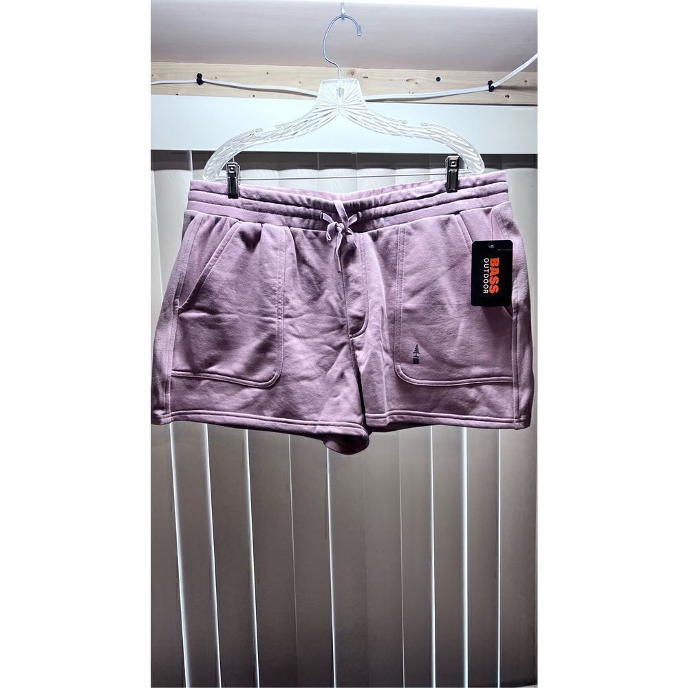 BASS OUTDOOR WOODROSE PINK SHORTS WOMENS SIZE XL P1-49